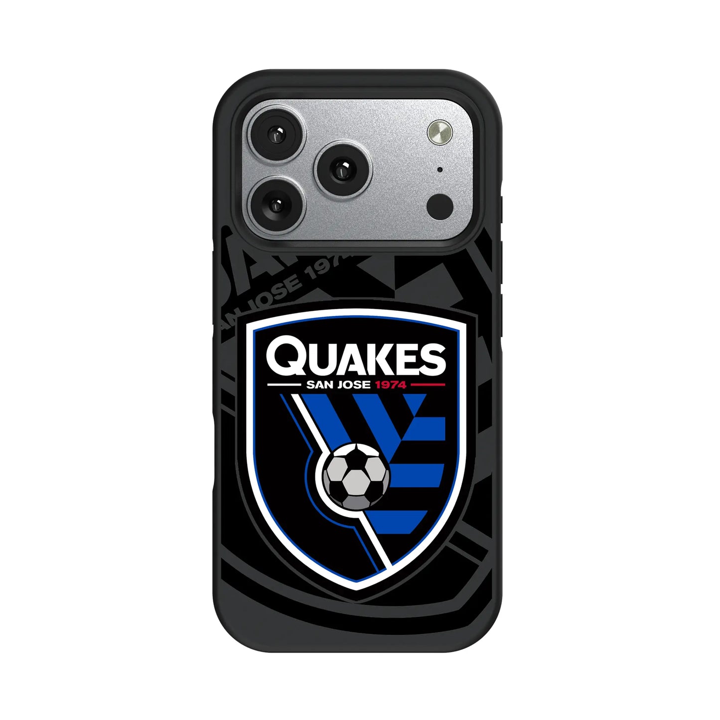 San Jose Earthquakes Monocolor Tilt Bump Phone Case for Apple iPhone