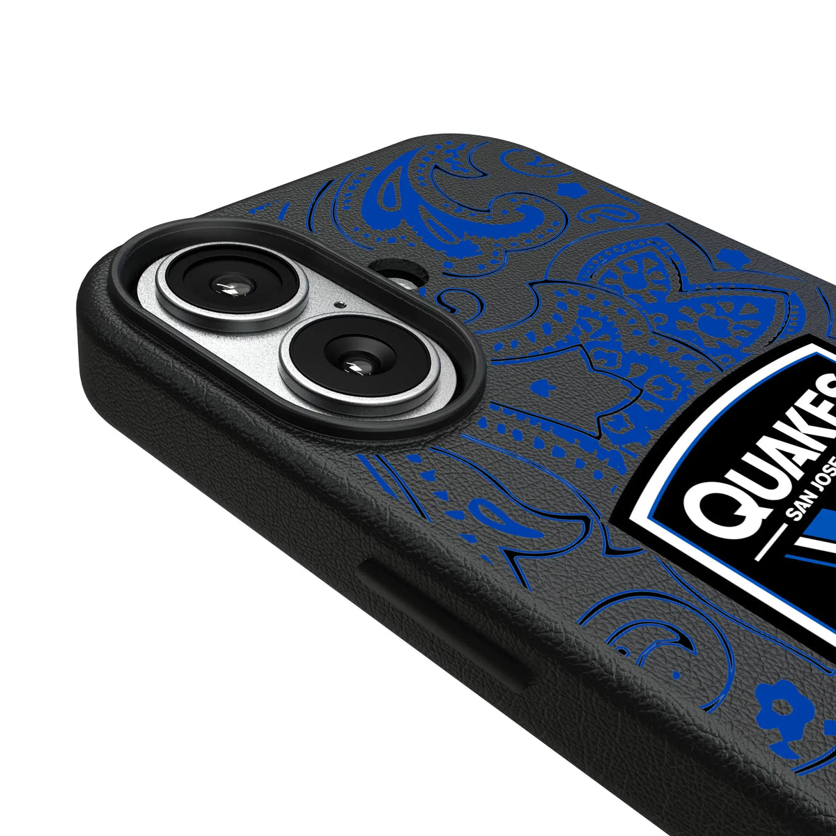 San Jose Earthquakes Paisley MagSafe Compatible Phone Case for Apple iPhone