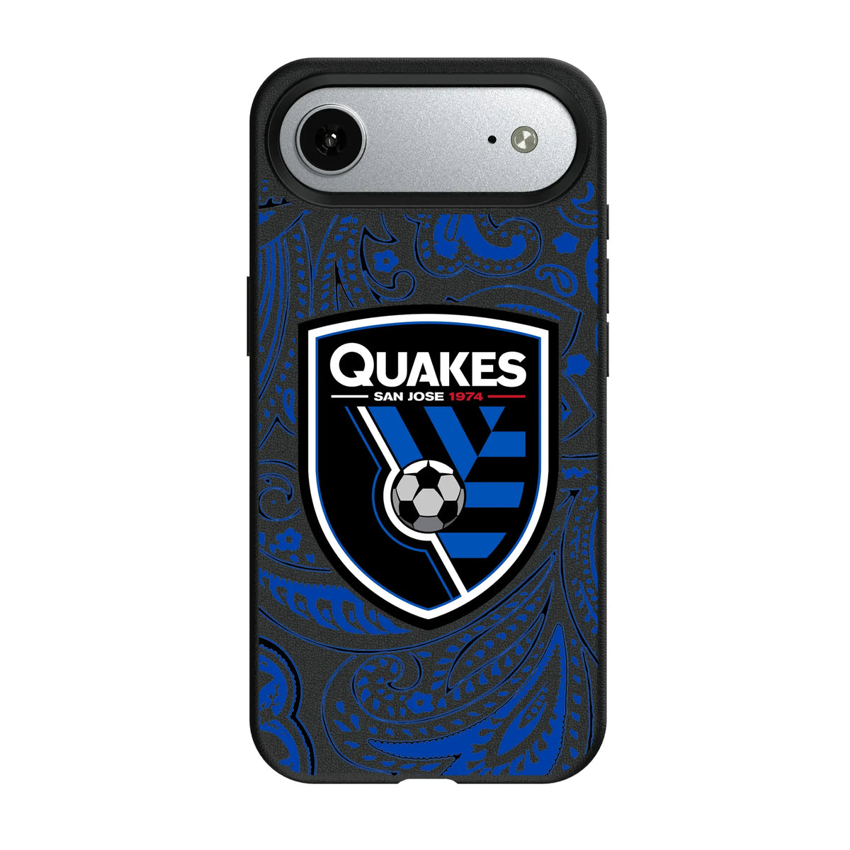 San Jose Earthquakes Paisley MagSafe Compatible Phone Case for Apple iPhone