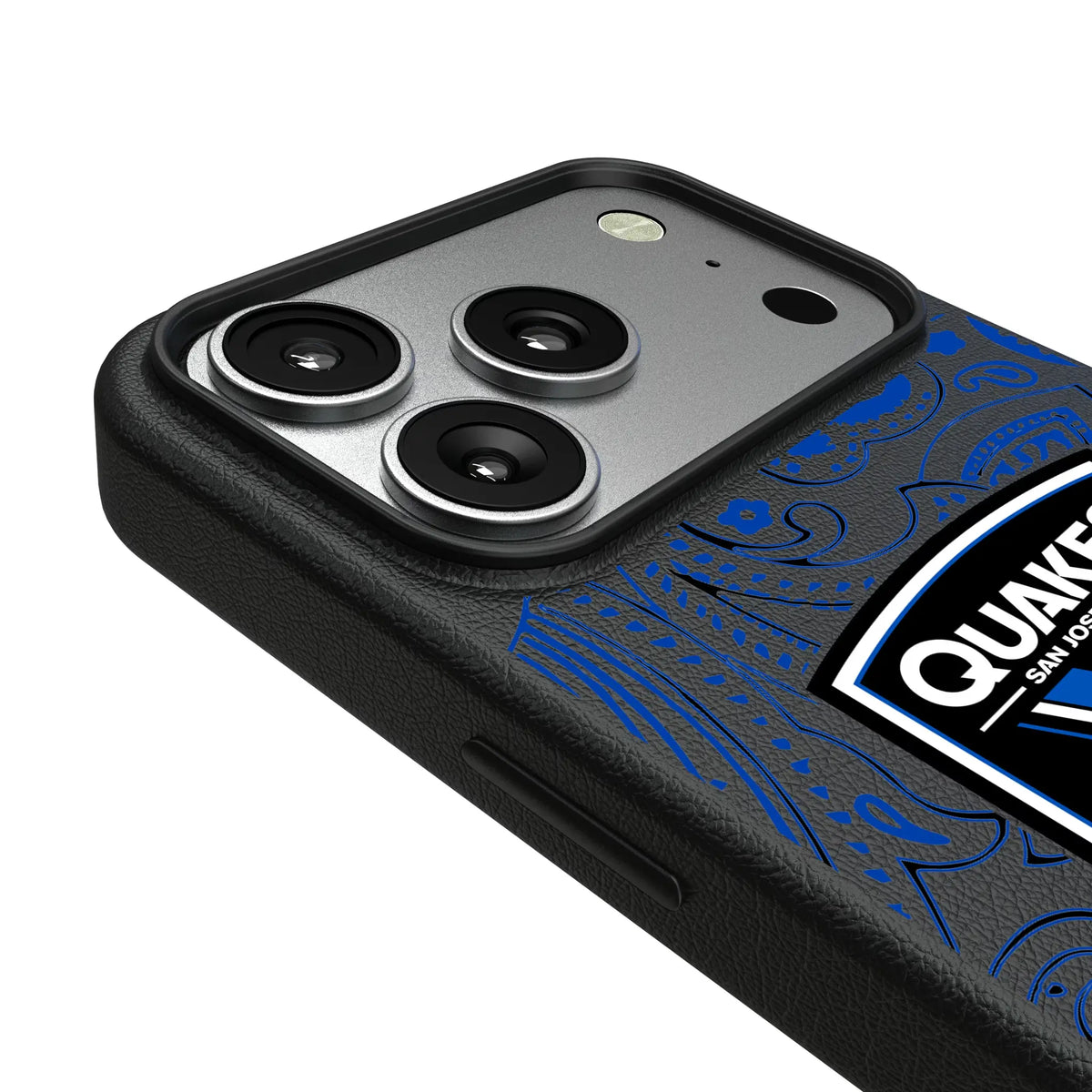 San Jose Earthquakes Paisley MagSafe Compatible Phone Case for Apple iPhone