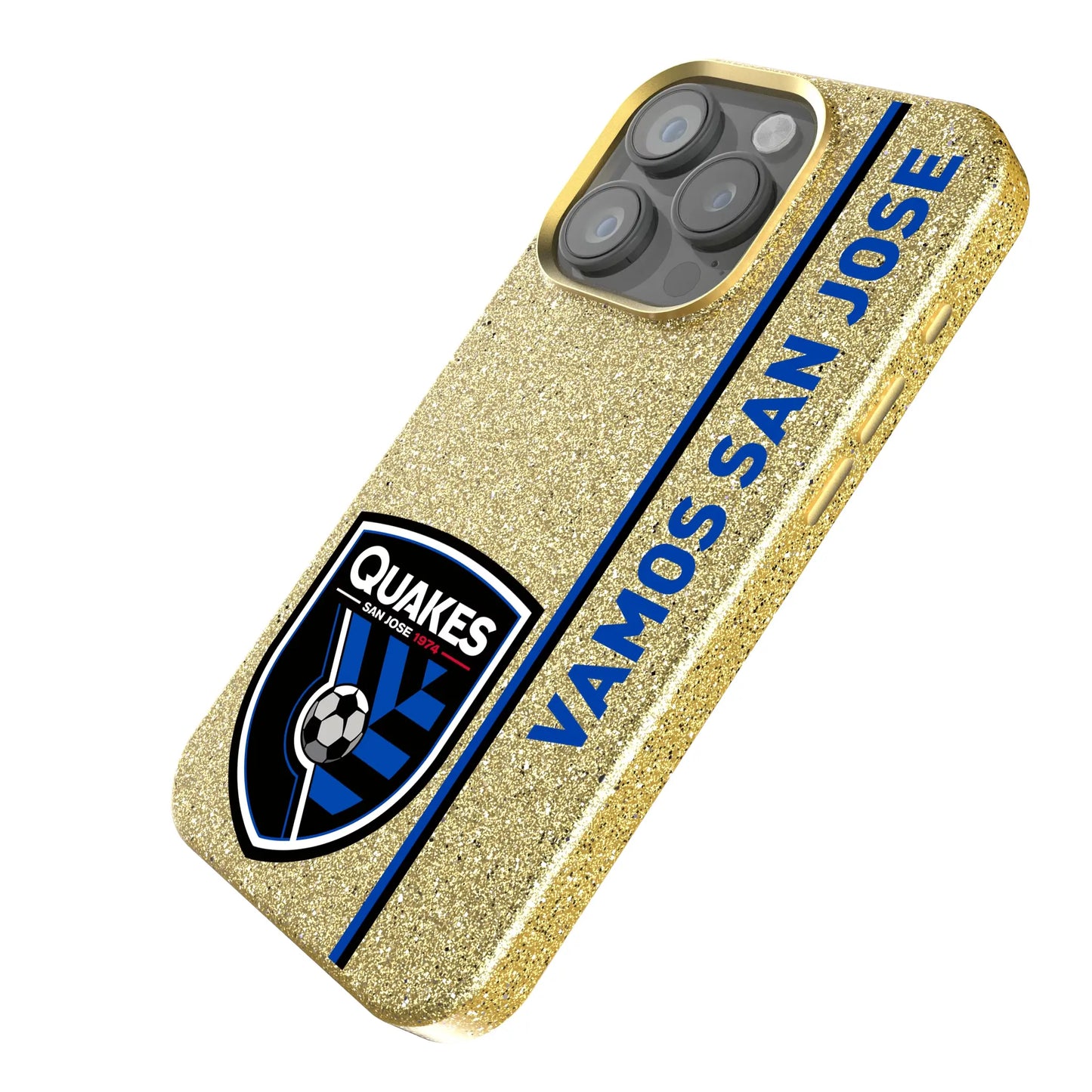 San Jose Earthquakes Sidebar Bling Phone Case for Apple iPhone