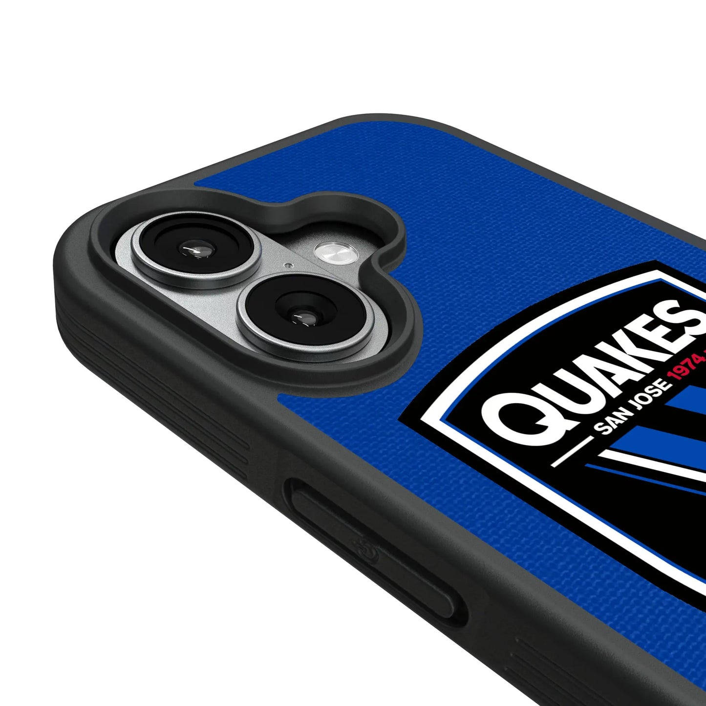 San Jose Earthquakes Stripe Bump Phone Case for Apple iPhone