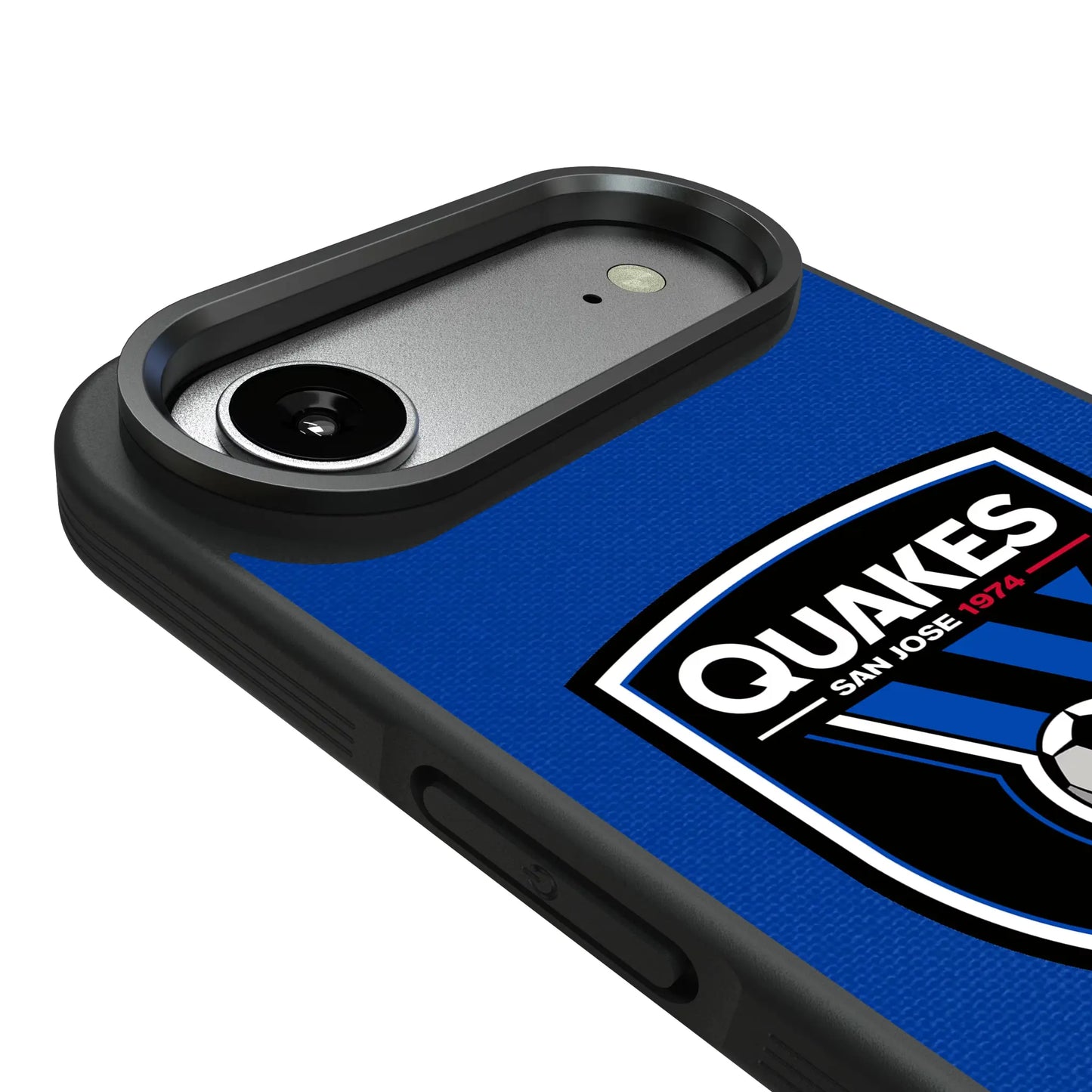 San Jose Earthquakes Stripe Bump Phone Case for Apple iPhone