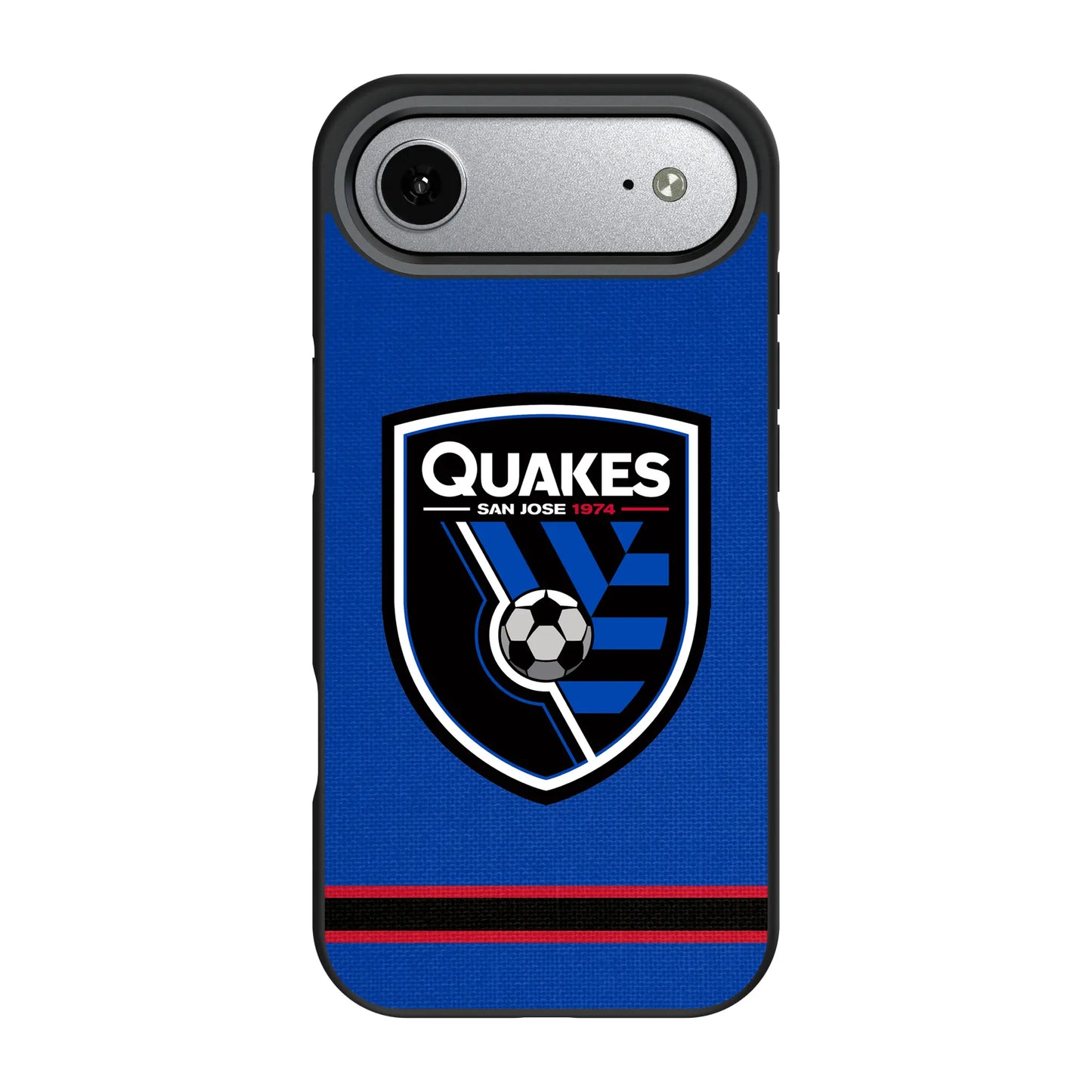 San Jose Earthquakes Stripe Bump Phone Case for Apple iPhone