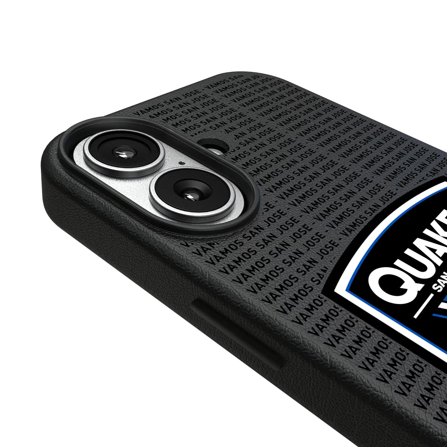 San Jose Earthquakes Text Backdrop MagSafe Compatible Phone Case for Apple iPhone