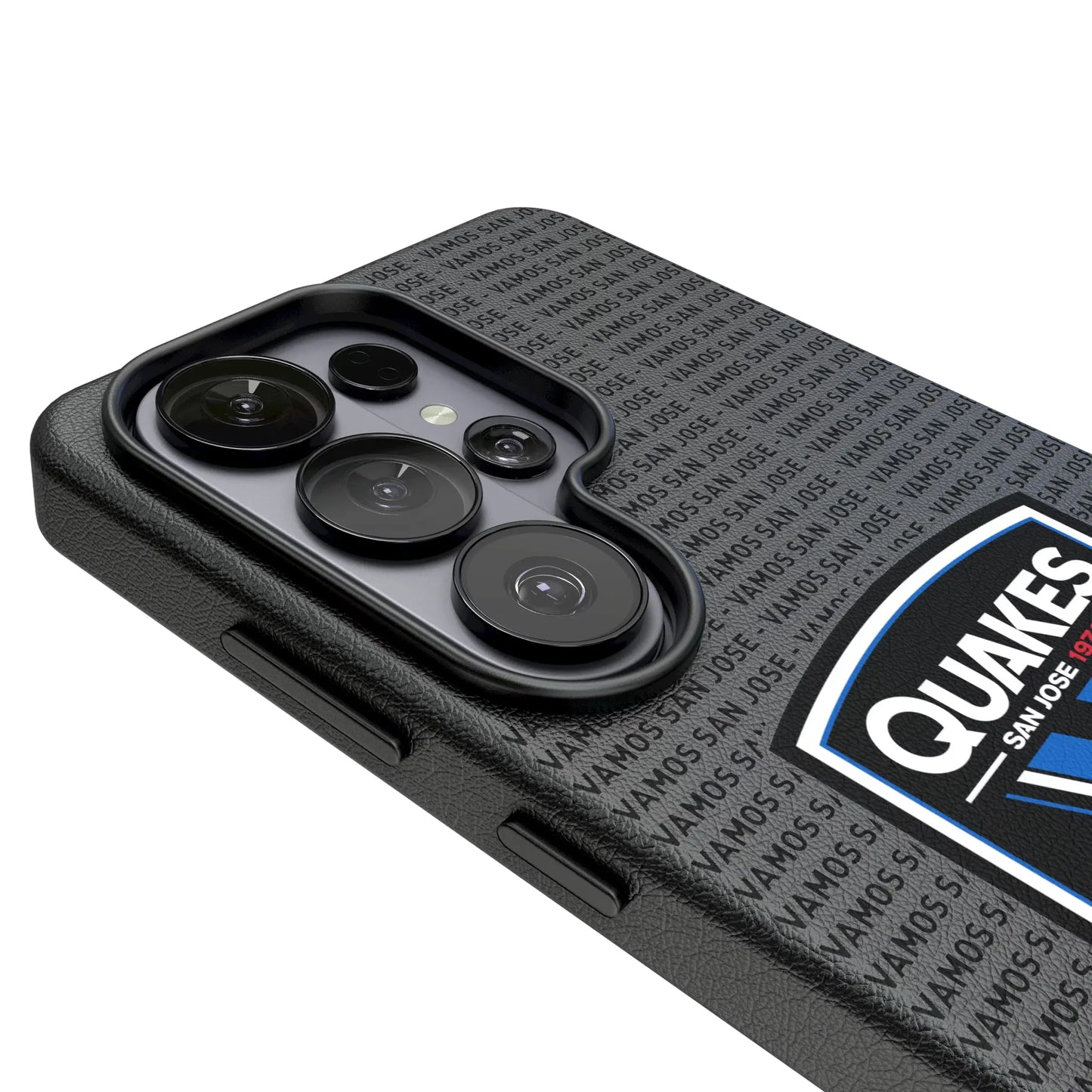 San Jose Earthquakes Text Backdrop MagSafe Compatible Phone Case for Samsung Galaxy