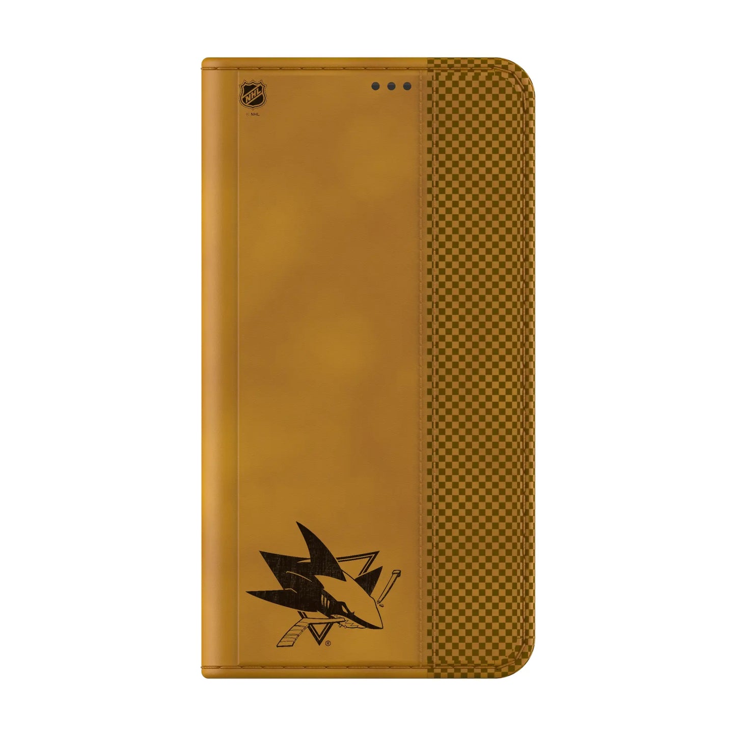 San Jose Sharks Burn Folio Phone Case for Samsung Galaxy