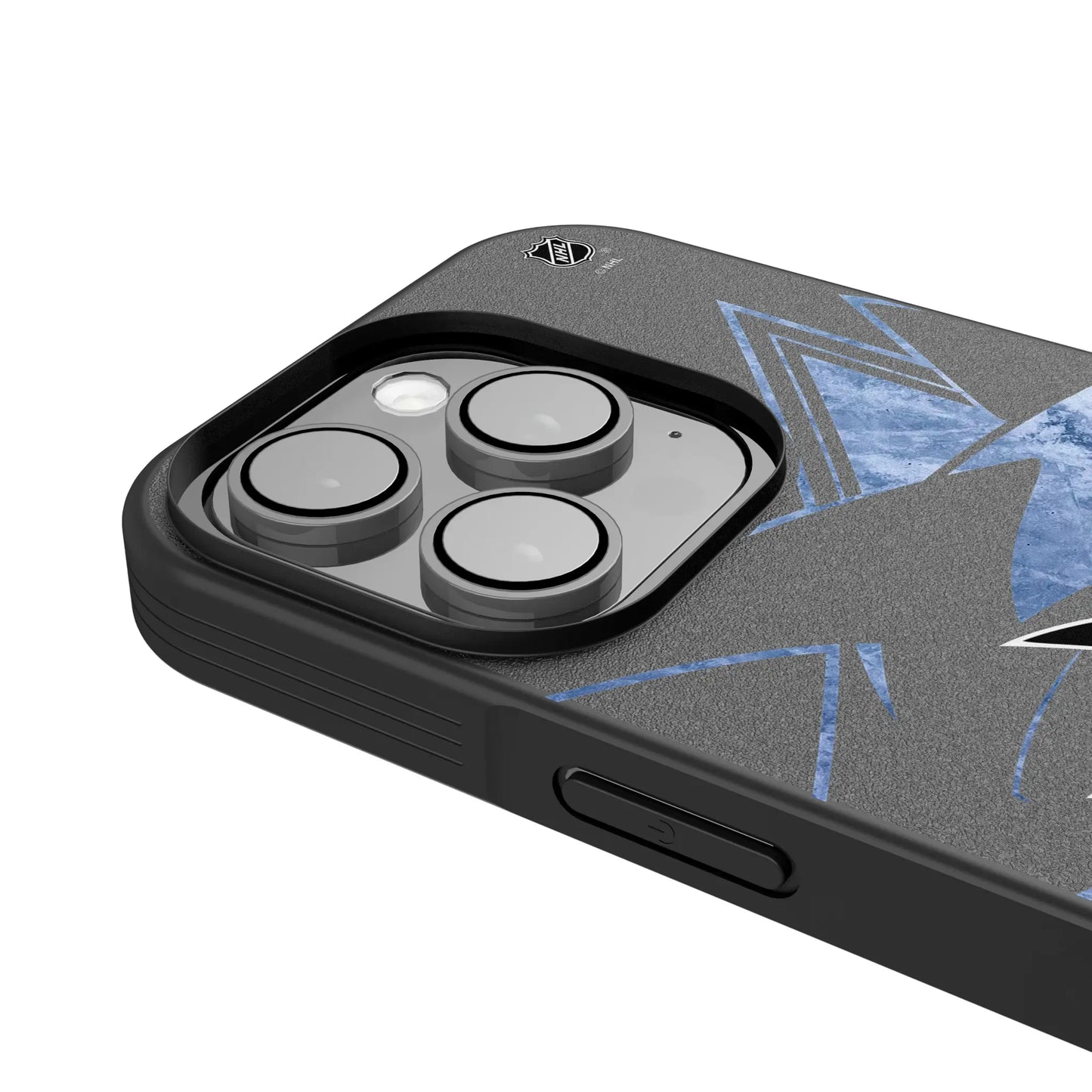 San Jose Sharks Ice Tilt Bump Phone Case for Apple iPhone