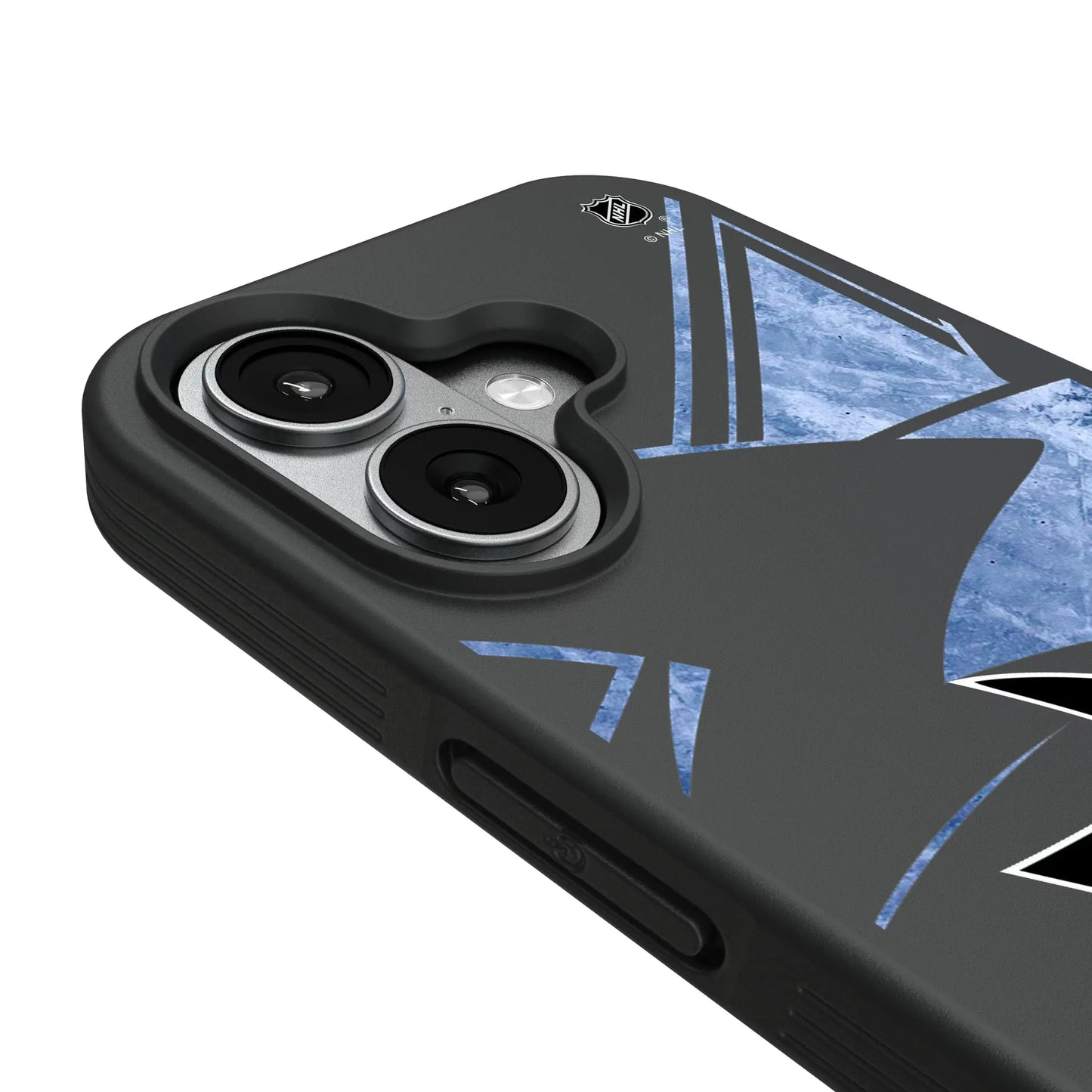 San Jose Sharks Ice Tilt Bump Phone Case for Apple iPhone