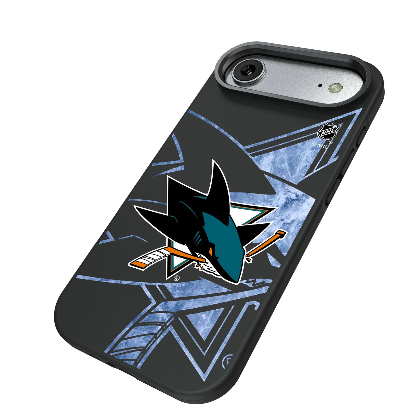 San Jose Sharks Ice Tilt Bump Phone Case for Apple iPhone