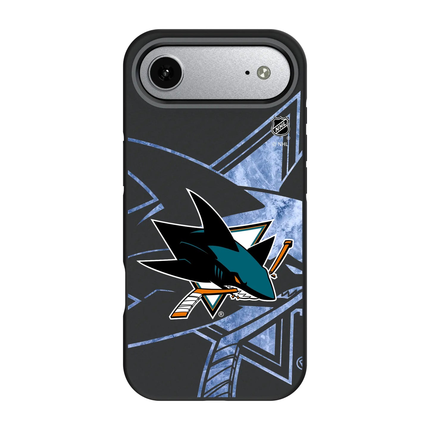 San Jose Sharks Ice Tilt Bump Phone Case for Apple iPhone