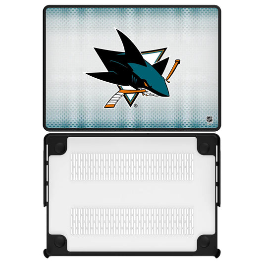 San Jose Sharks Linen Laptop Case for Apple MacBook
