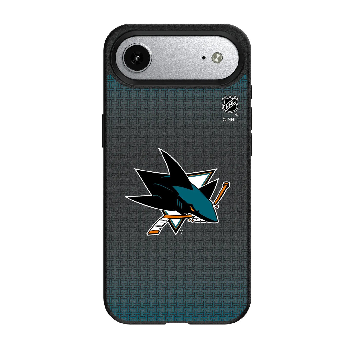 San Jose Sharks Linen MagSafe Compatible Phone Case for Apple iPhone