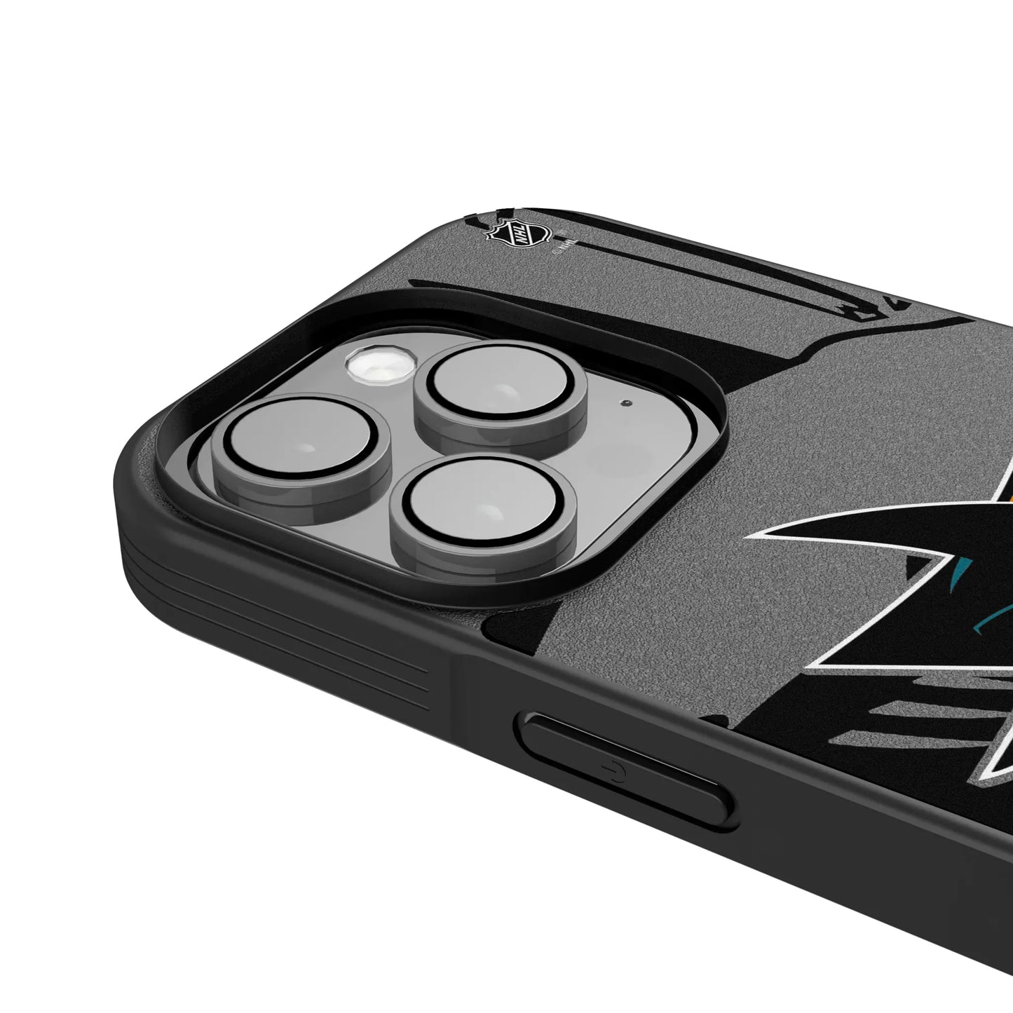 San Jose Sharks Monocolor Tilt Bump Phone Case for Apple iPhone
