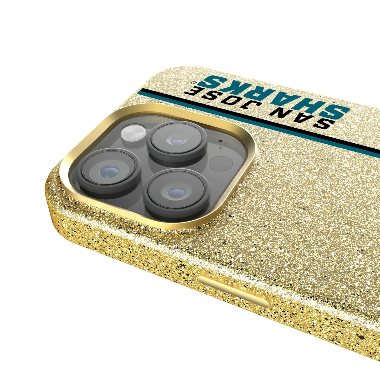 San Jose Sharks Sidebar Bling Phone Case for Apple iPhone