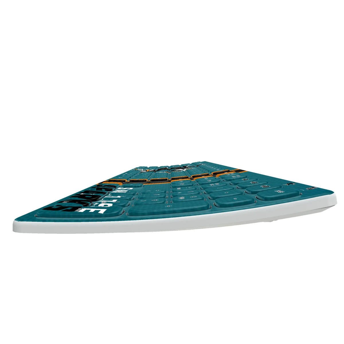 San Jose Sharks Stripe Curved Wireless Keyboard