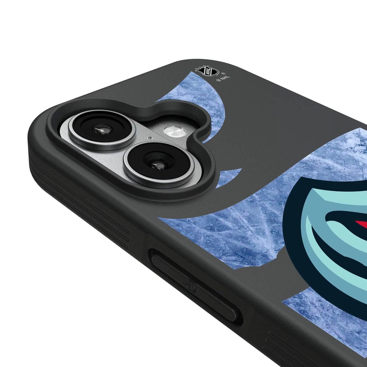 Seattle Kraken Ice Tilt Bump Phone Case for Apple iPhone