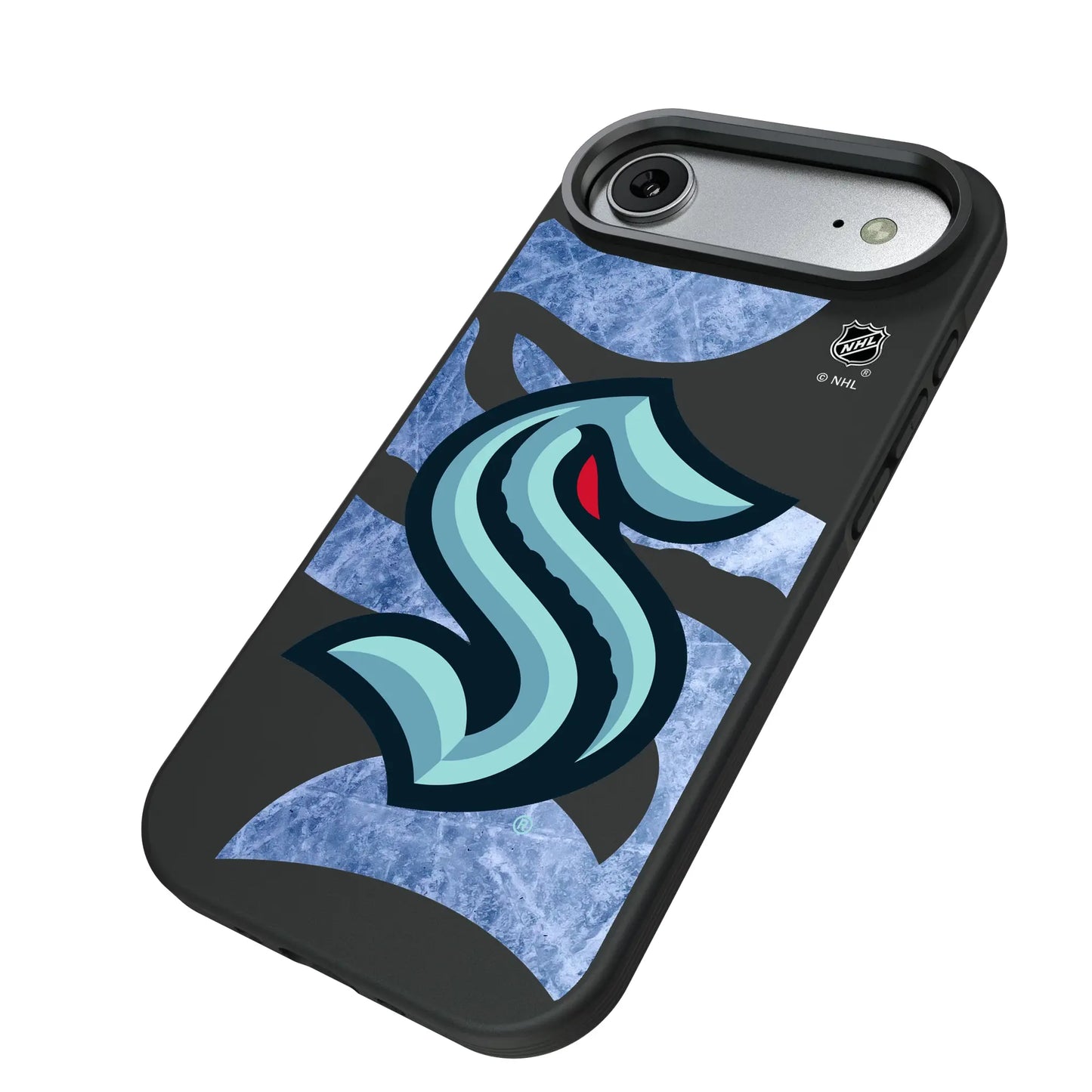Seattle Kraken Ice Tilt Bump Phone Case for Apple iPhone