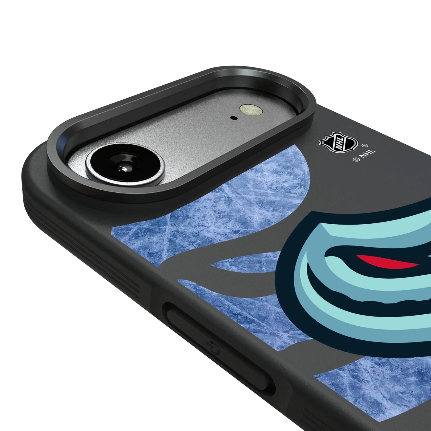 Seattle Kraken Ice Tilt Bump Phone Case for Apple iPhone