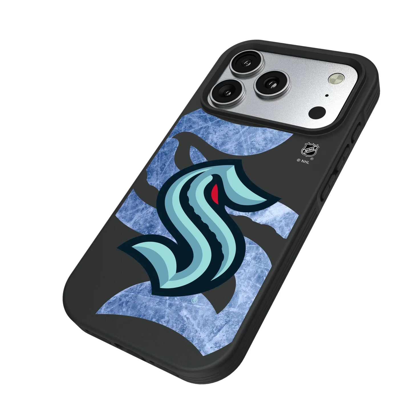 Seattle Kraken Ice Tilt Bump Phone Case for Apple iPhone