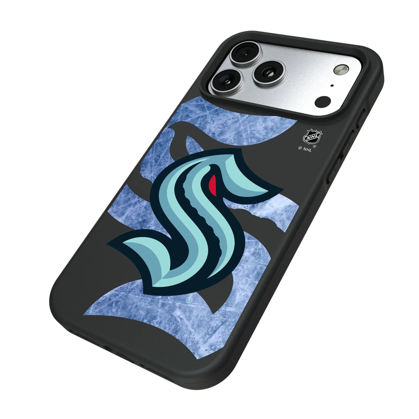 Seattle Kraken Ice Tilt Bump Phone Case for Apple iPhone