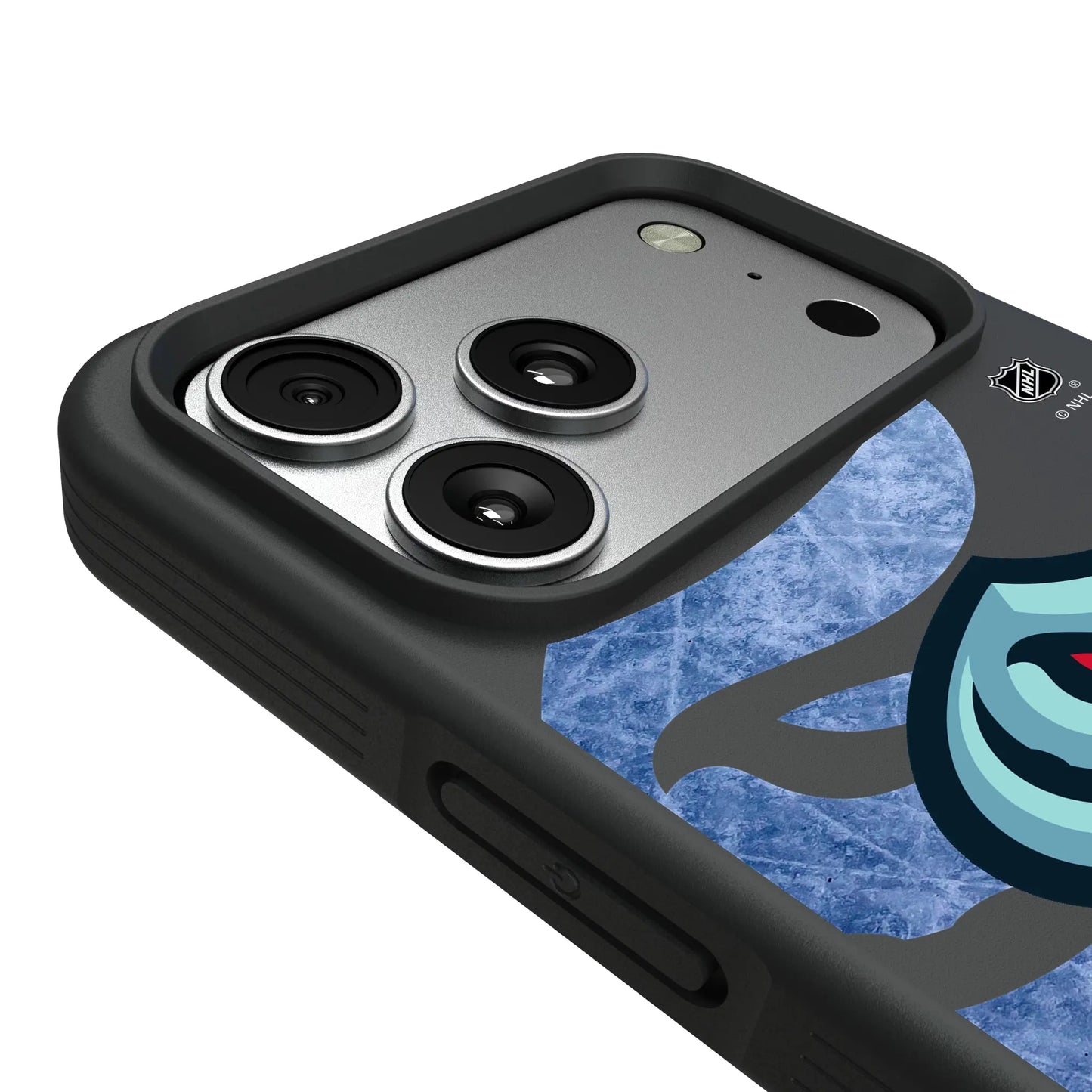 Seattle Kraken Ice Tilt Bump Phone Case for Apple iPhone