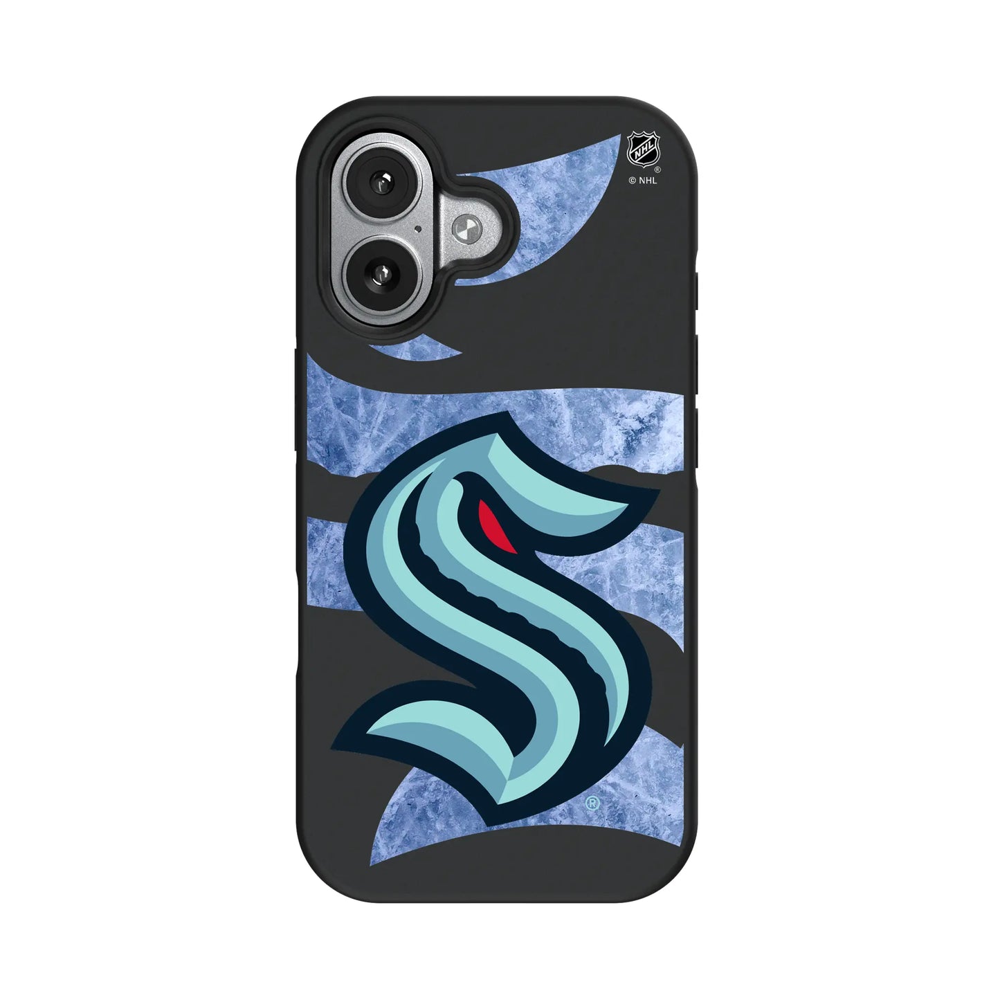 Seattle Kraken Ice Tilt Bump Phone Case for Apple iPhone
