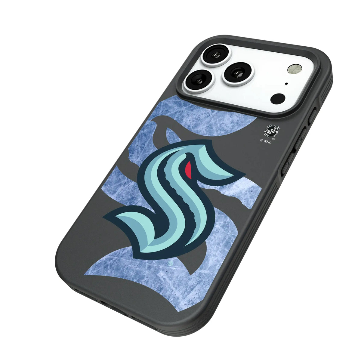 Seattle Kraken Ice Tilt Bump Phone Case for Apple iPhone