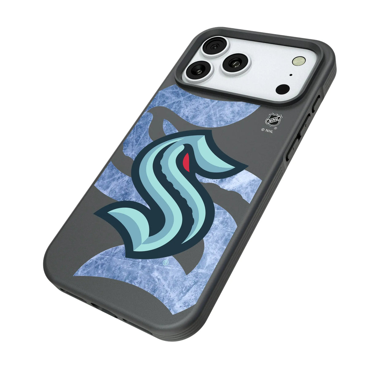 Seattle Kraken Ice Tilt Bump Phone Case for Apple iPhone