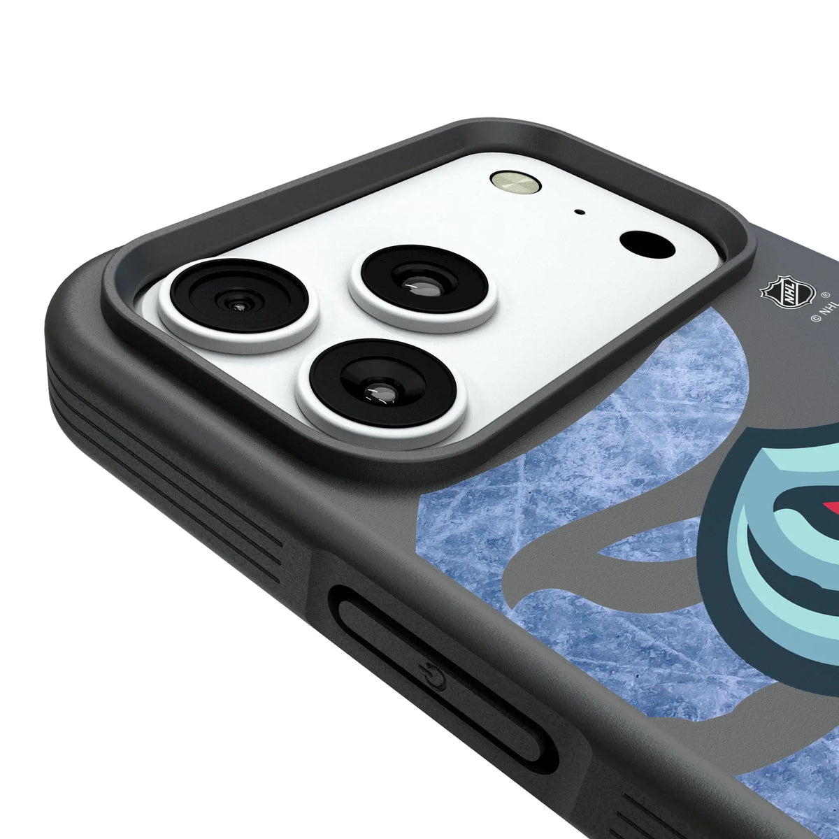 Seattle Kraken Ice Tilt Bump Phone Case for Apple iPhone