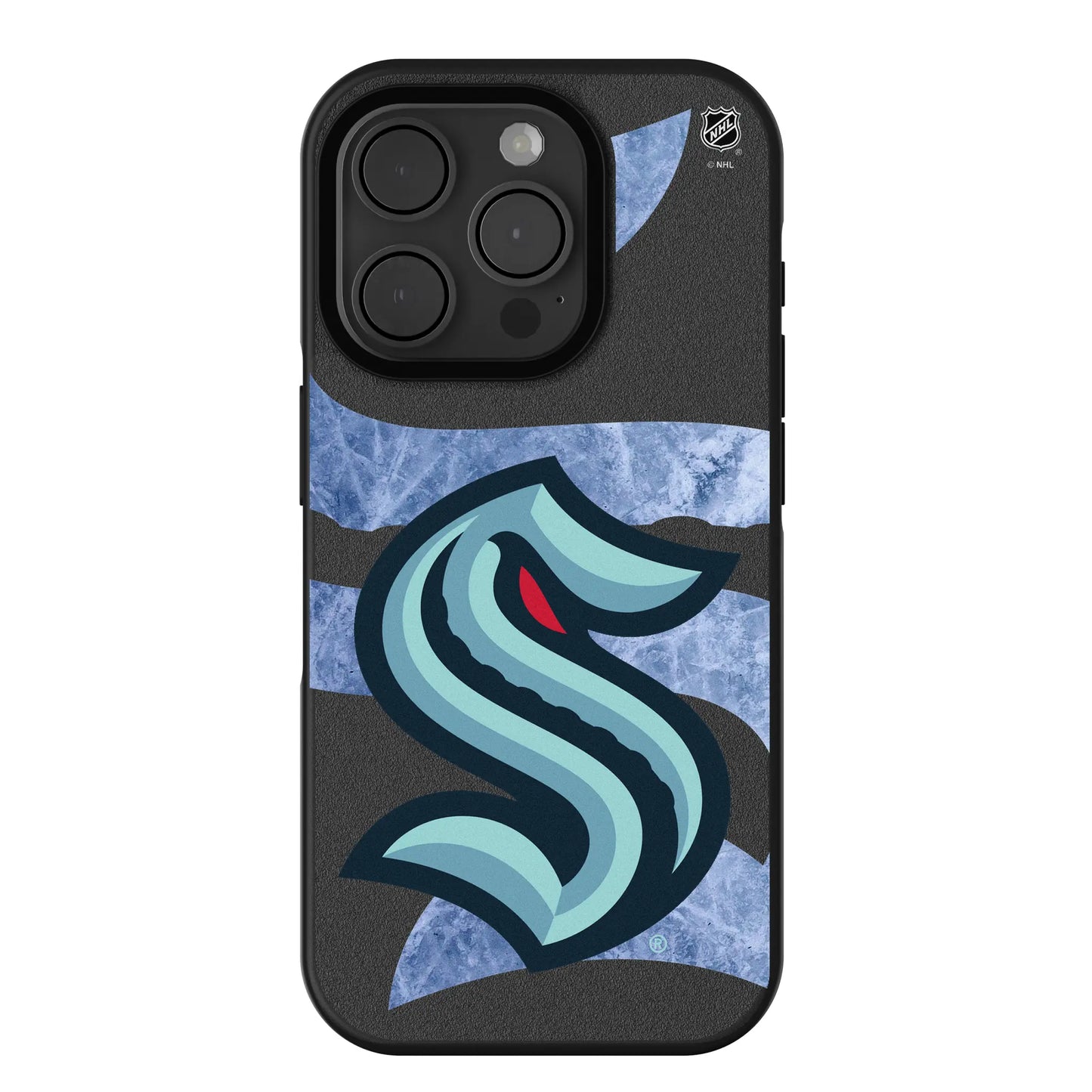 Seattle Kraken Ice Tilt Bump Phone Case for Apple iPhone