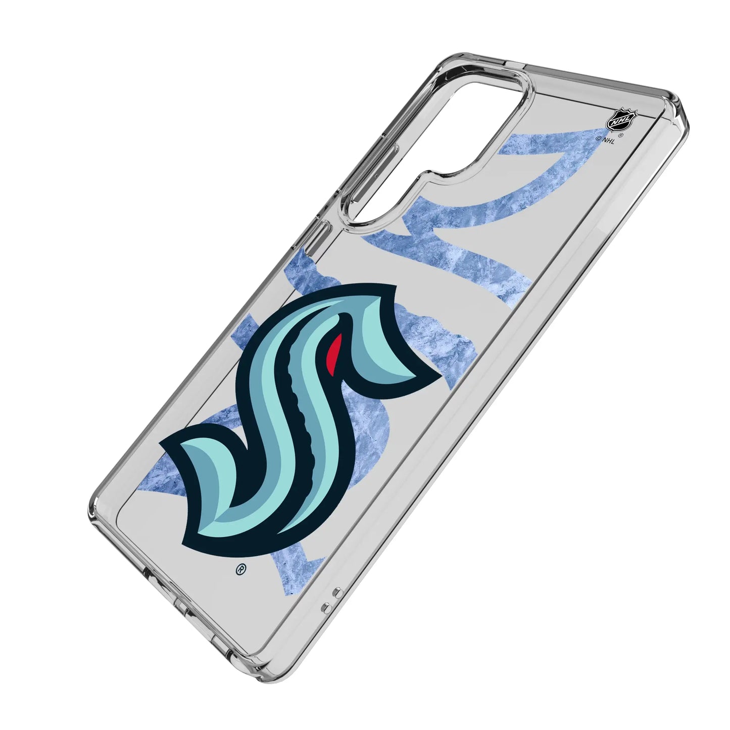 Seattle Kraken Ice Tilt Clear Phone Case for Samsung Galaxy