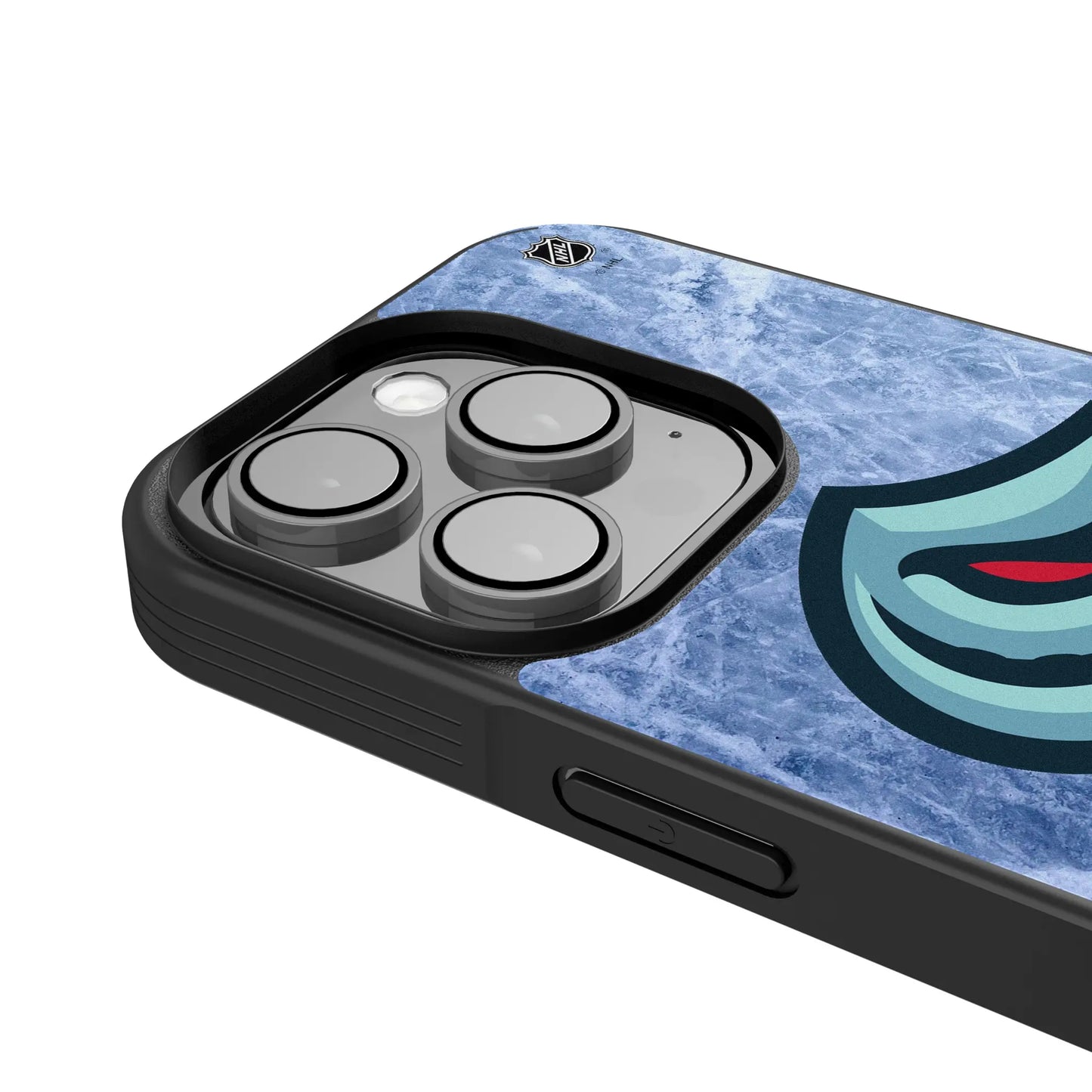 Seattle Kraken Ice Wordmark Bump Phone Case for Apple iPhone