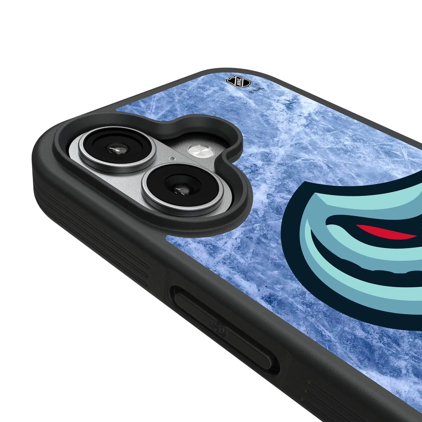 Seattle Kraken Ice Wordmark Bump Phone Case for Apple iPhone