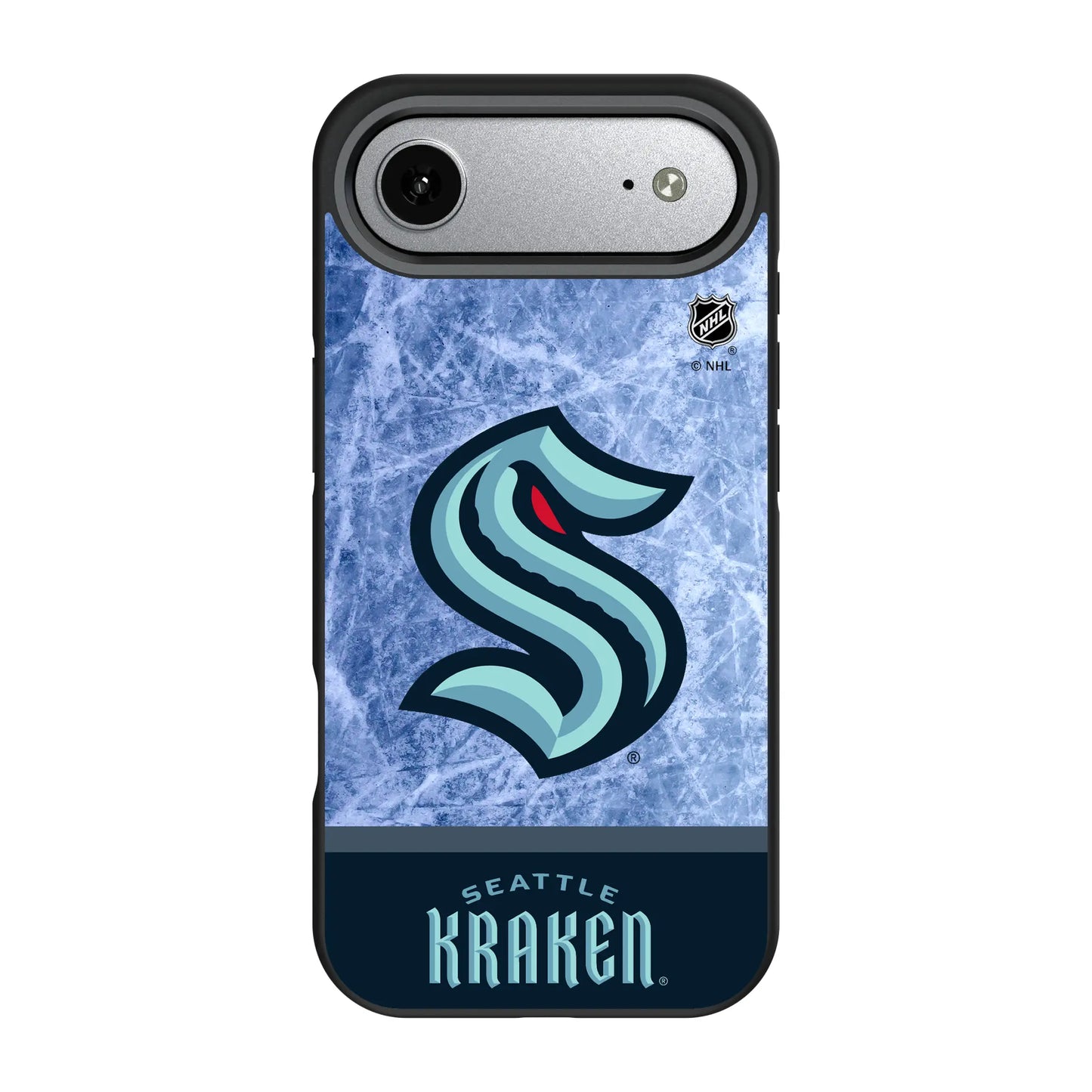 Seattle Kraken Ice Wordmark Bump Phone Case for Apple iPhone