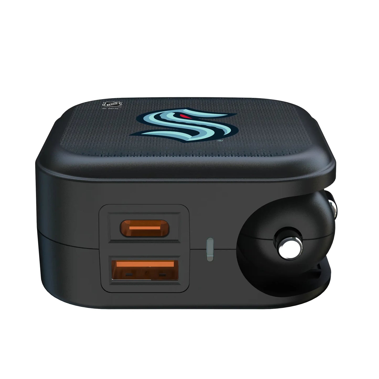 Seattle Kraken Linen 2 in 1 USB A/C Charger