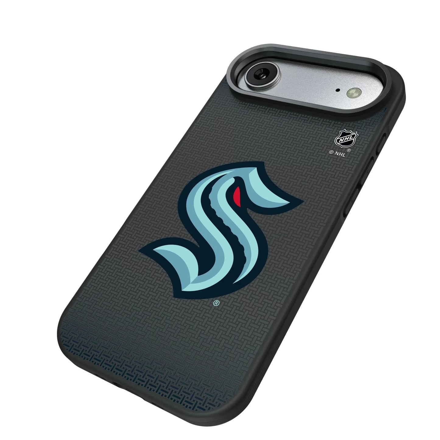 Seattle Kraken Linen Bump Phone Case for Apple iPhone