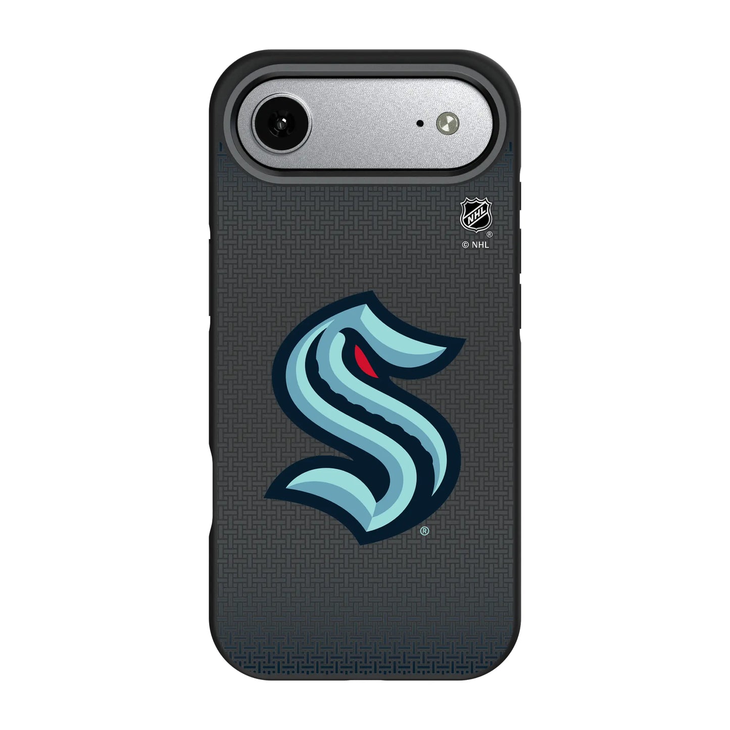 Seattle Kraken Linen Bump Phone Case for Apple iPhone