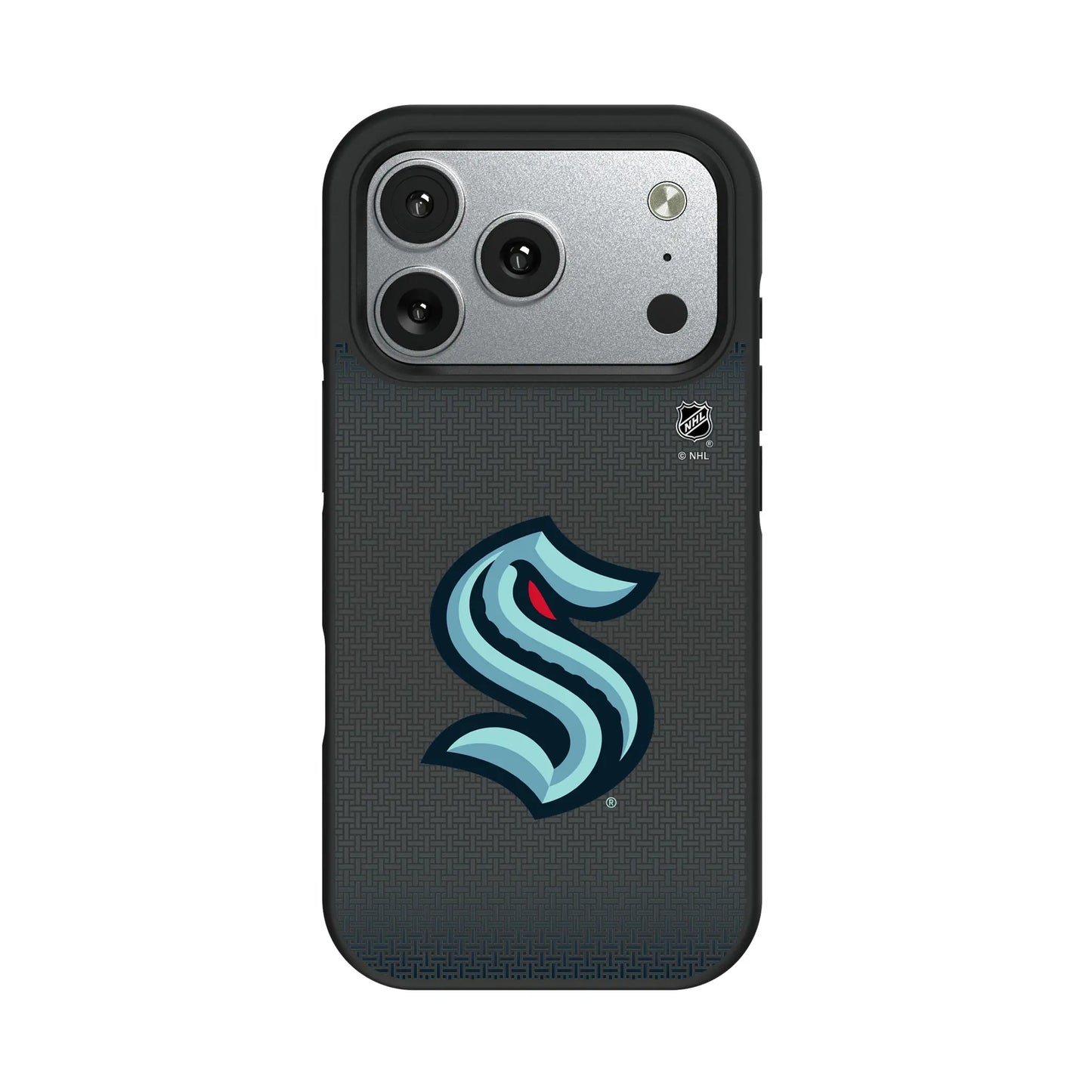 Seattle Kraken Linen Bump Phone Case for Apple iPhone