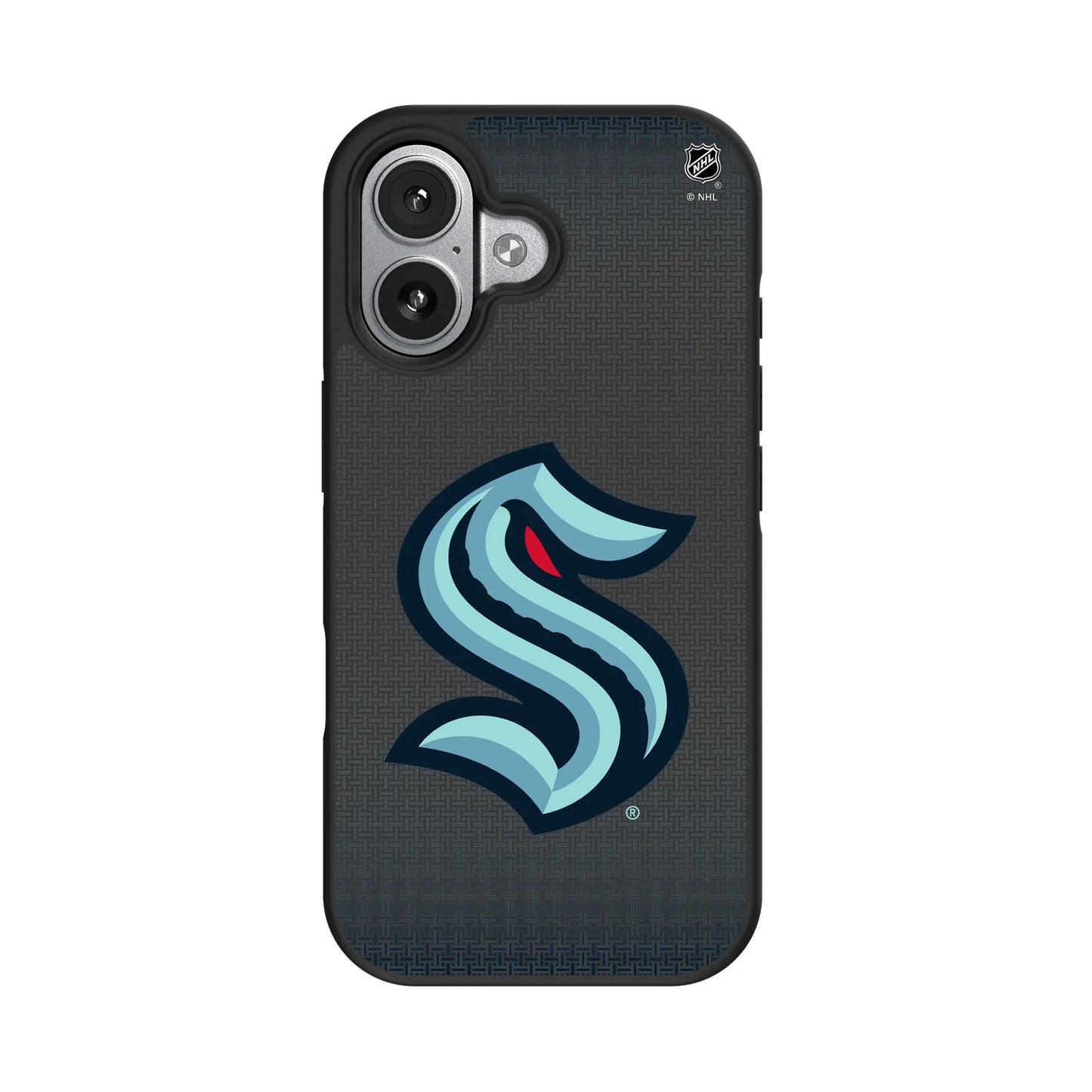 Seattle Kraken Linen Bump Phone Case for Apple iPhone