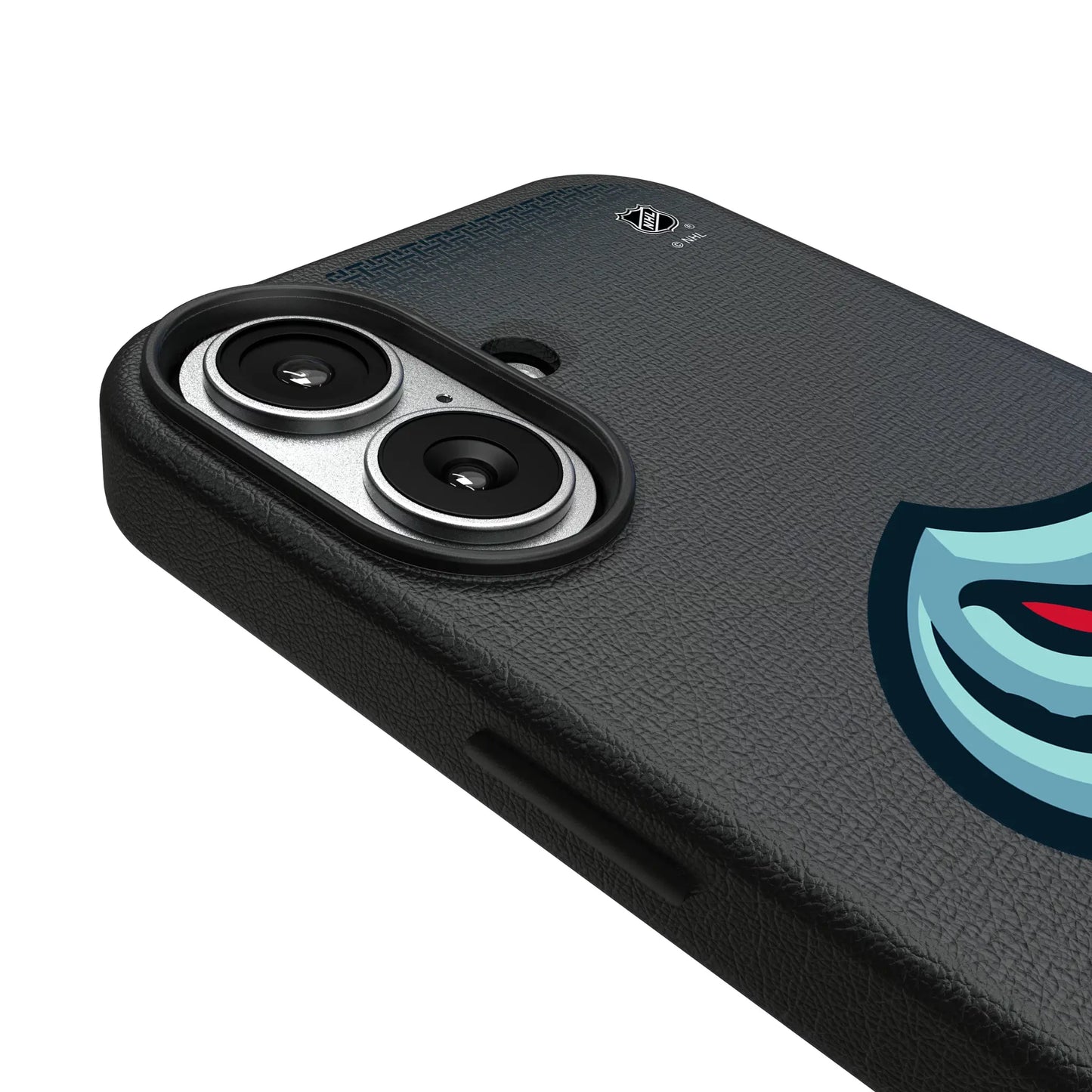 Seattle Kraken Linen MagSafe Compatible Phone Case for Apple iPhone