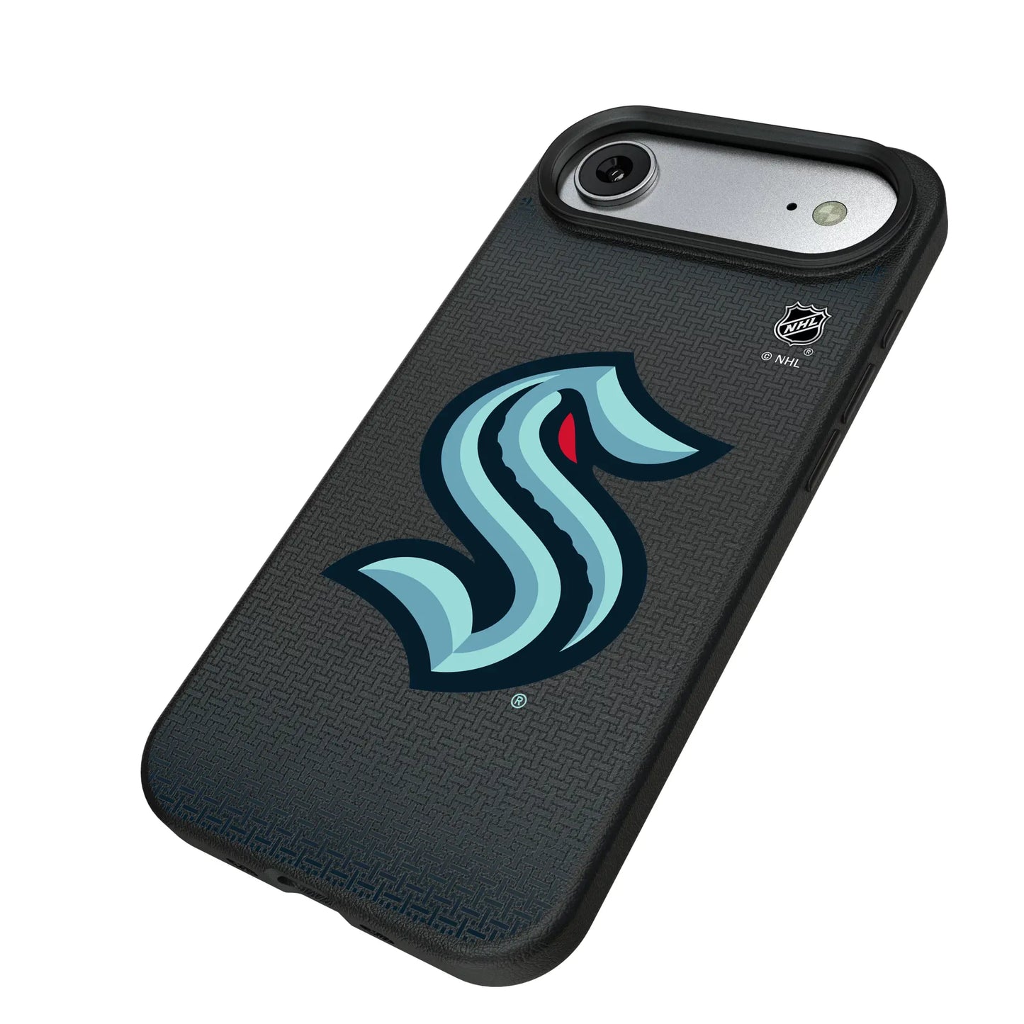 Seattle Kraken Linen MagSafe Compatible Phone Case for Apple iPhone