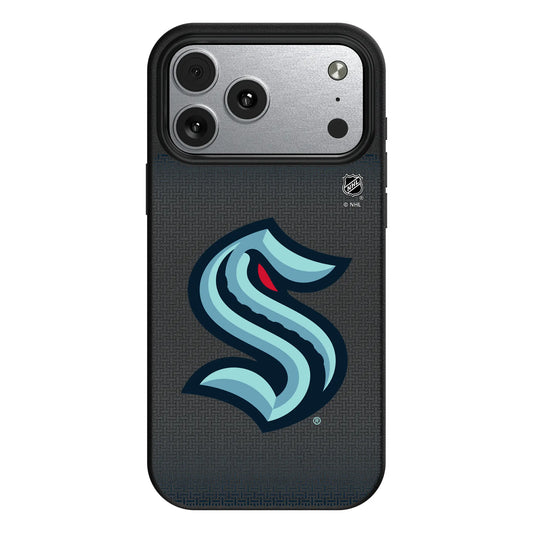 Seattle Kraken Linen MagSafe Compatible Phone Case for Apple iPhone