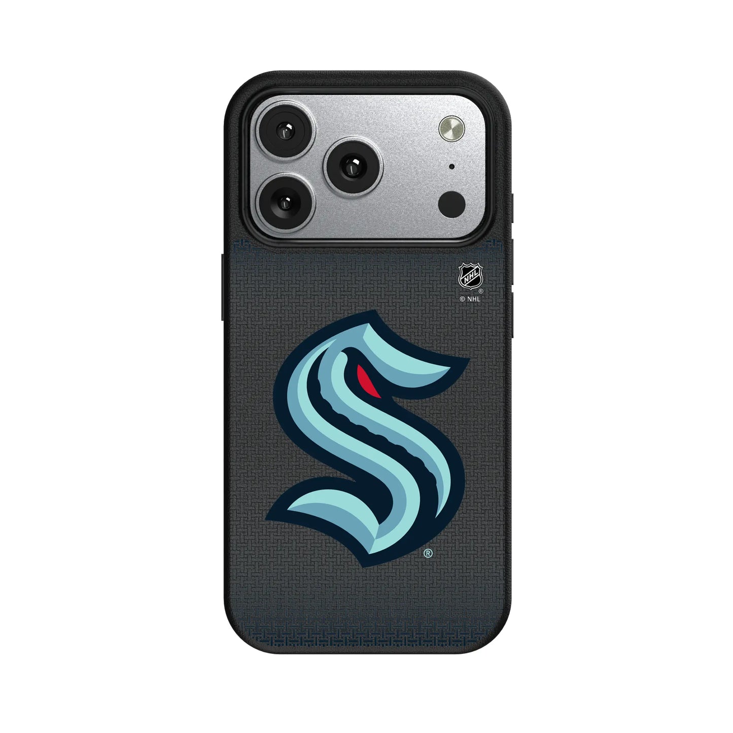 Seattle Kraken Linen MagSafe Compatible Phone Case for Apple iPhone