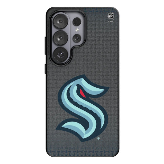 Seattle Kraken Linen MagSafe Compatible Phone Case for Samsung Galaxy