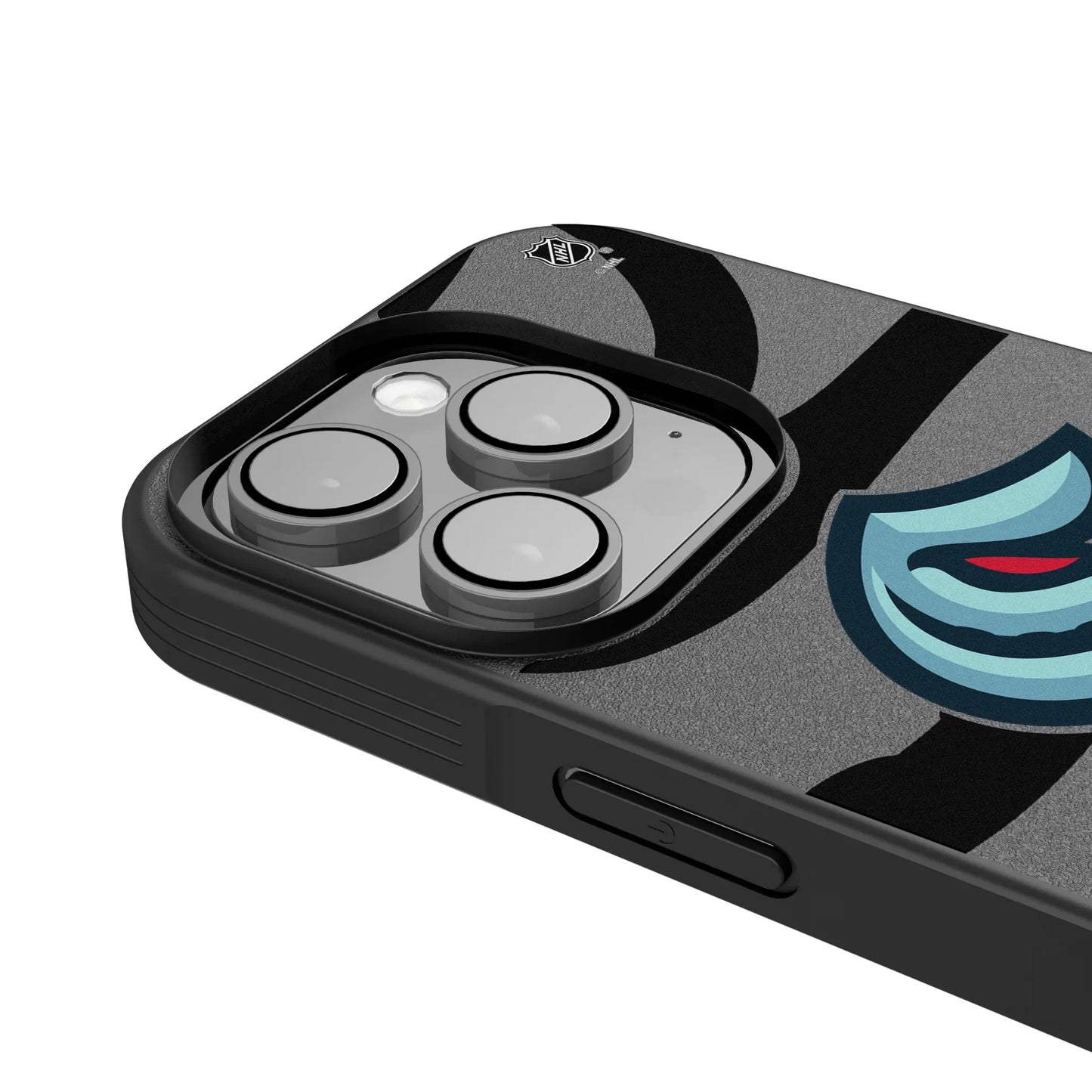 Seattle Kraken Monocolor Tilt Bump Phone Case for Apple iPhone