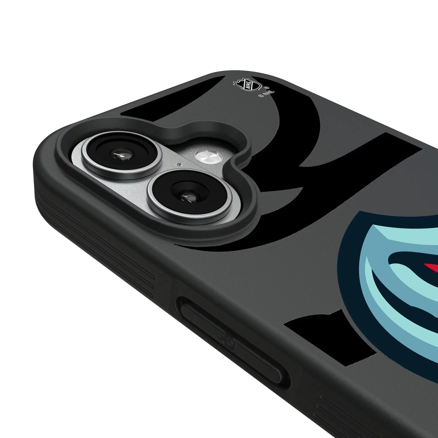 Seattle Kraken Monocolor Tilt Bump Phone Case for Apple iPhone