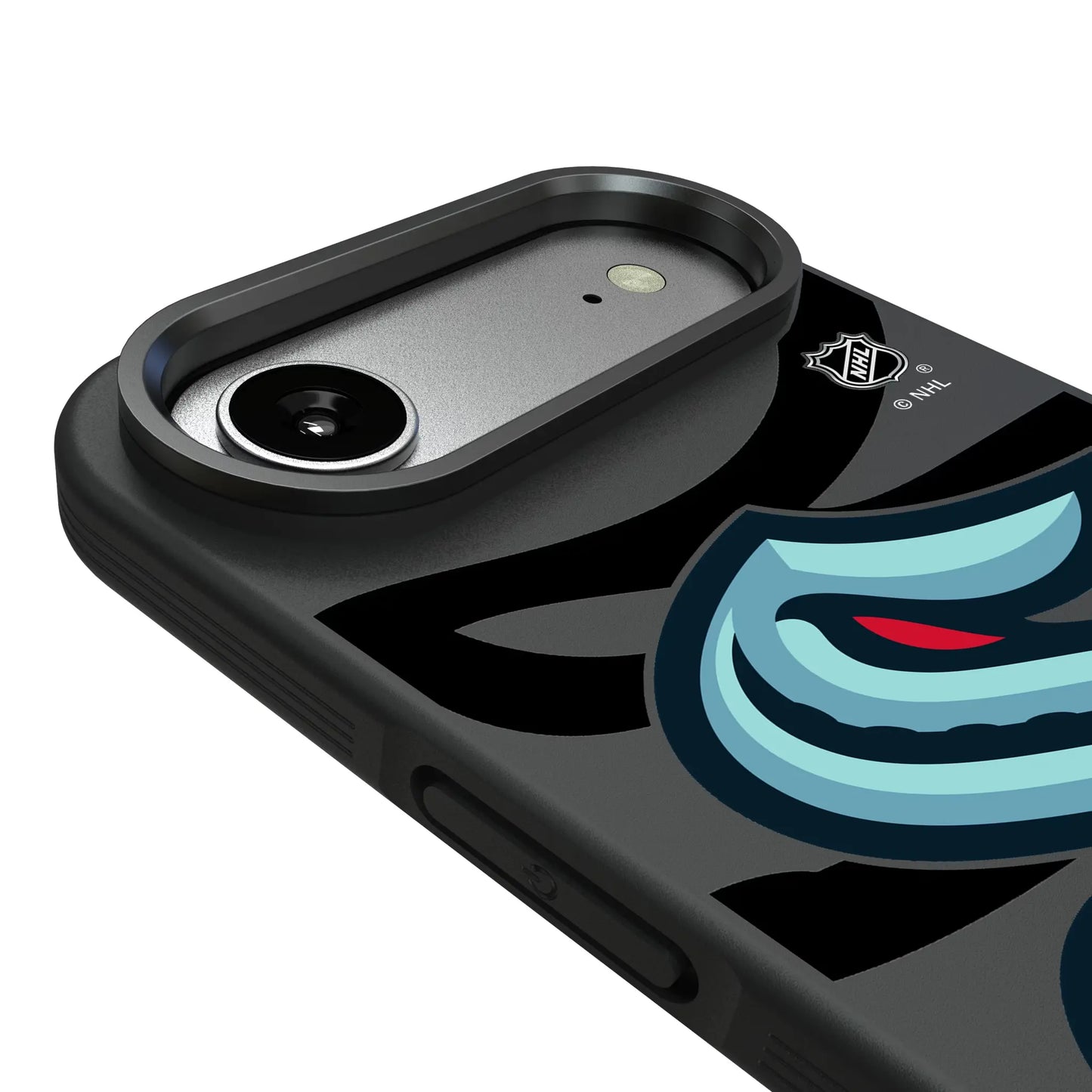 Seattle Kraken Monocolor Tilt Bump Phone Case for Apple iPhone