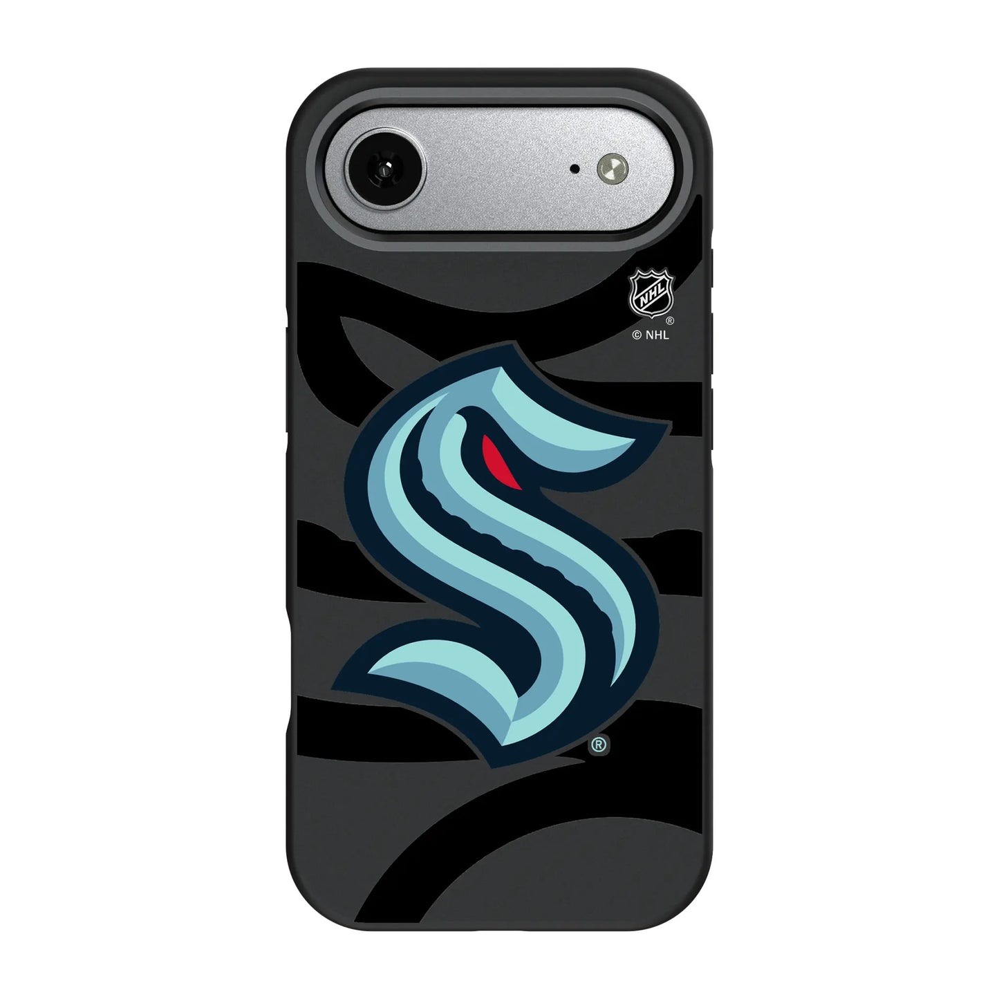 Seattle Kraken Monocolor Tilt Bump Phone Case for Apple iPhone