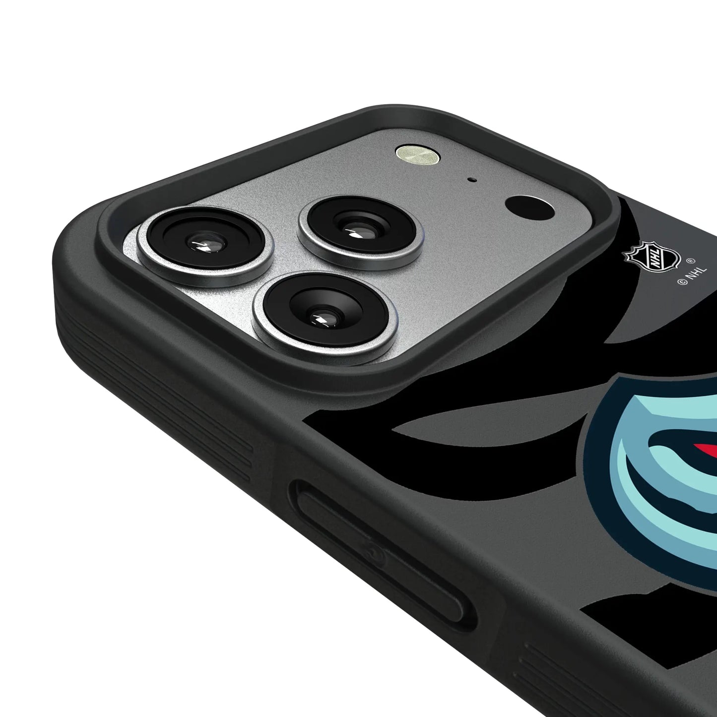 Seattle Kraken Monocolor Tilt Bump Phone Case for Apple iPhone